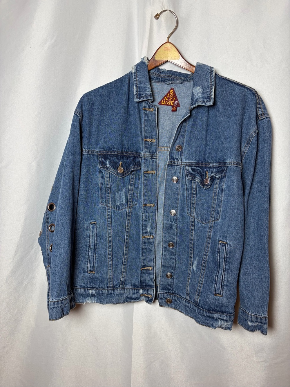Signature Blue Denim Shirt Jacket